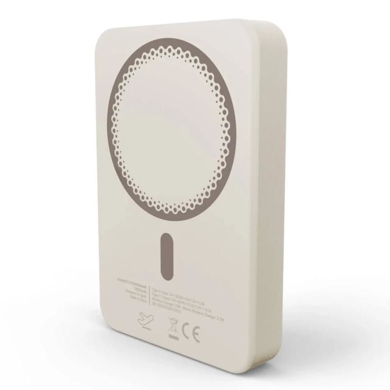 Energy Sistem magnetic power bank 10000 mAh cream