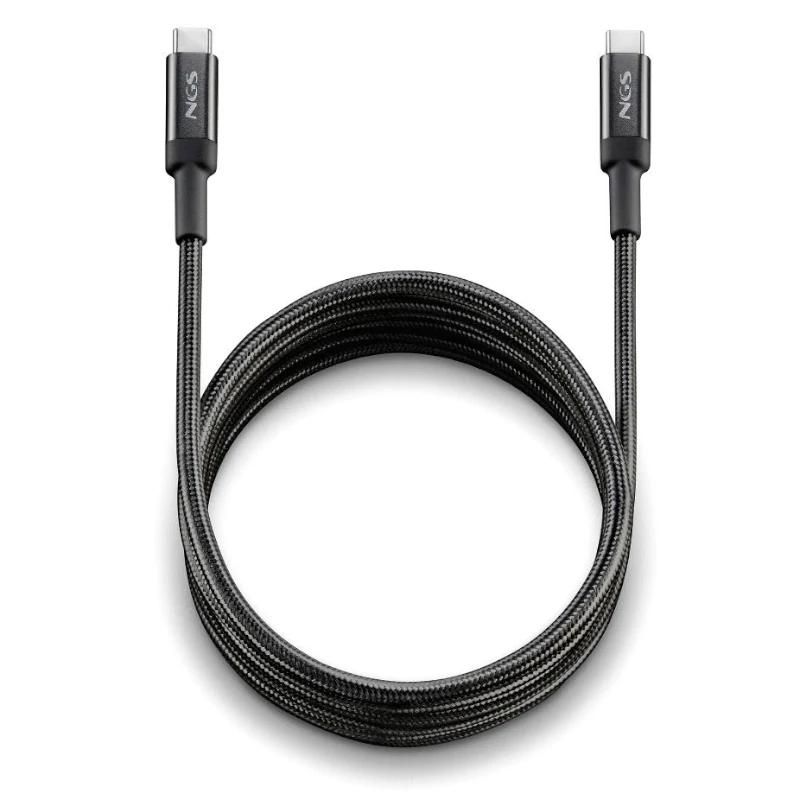Cable USB C a USB C NGS KNOT65W-3 65W 3 m
