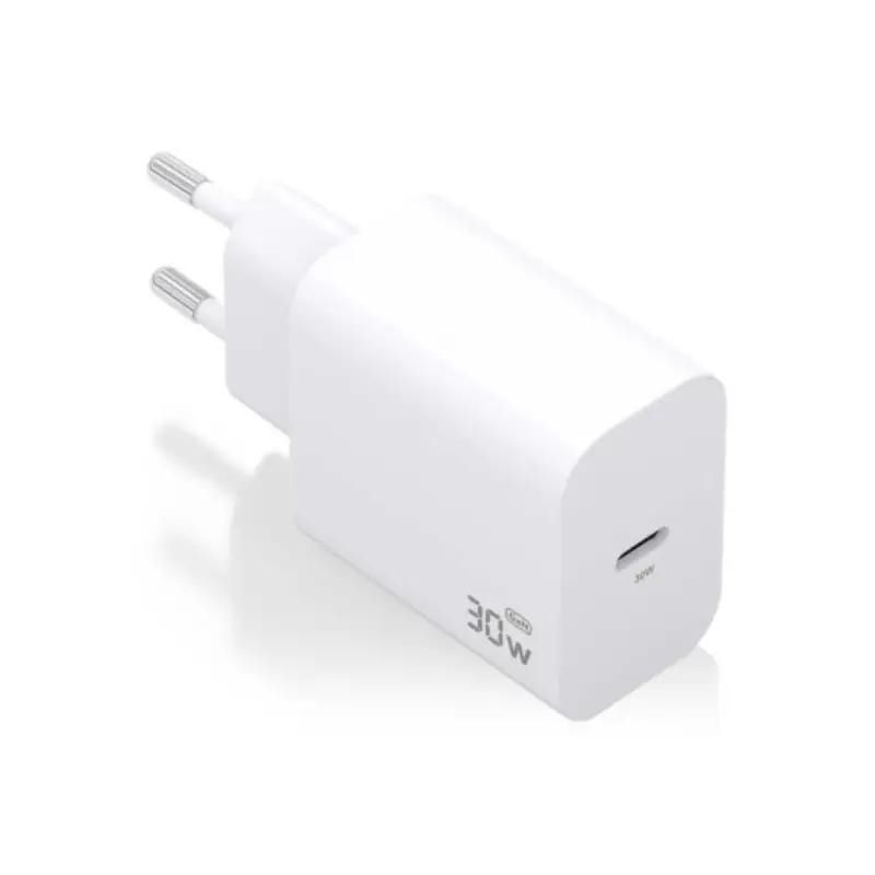 Carregador GaN Aisens A110-0940 30W USB-C PD3.0 Blanc
