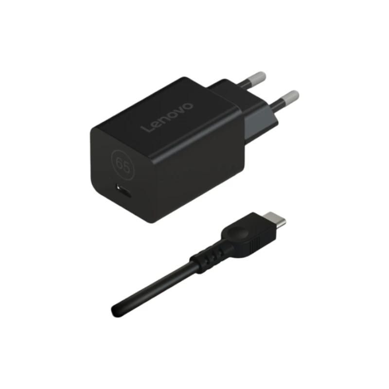 Carregador Lenovo GaN Nano 65W 40AWGN65EU negre