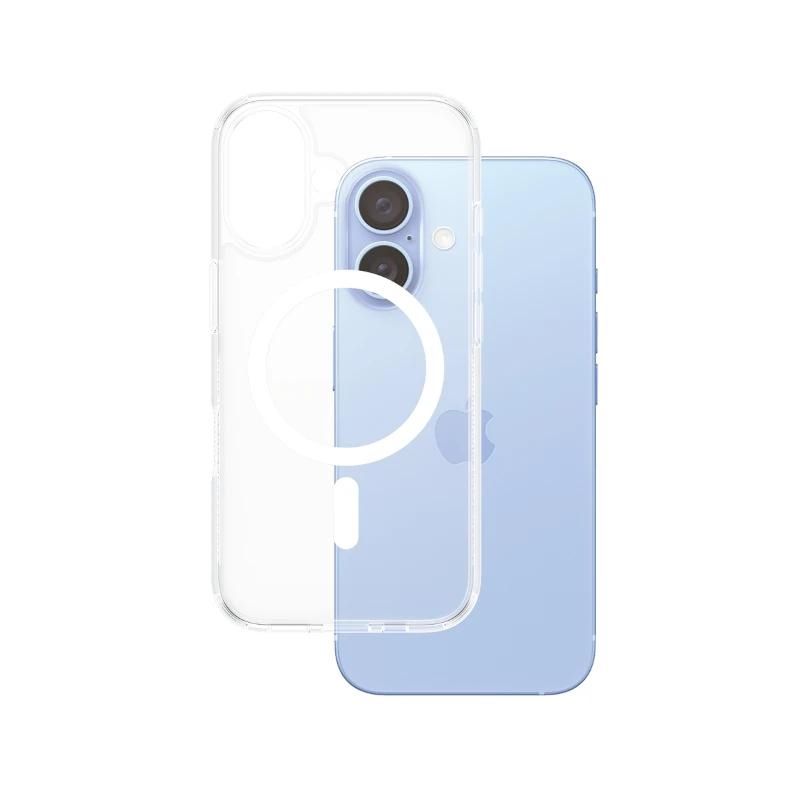 Protection PanzerGlass 1291 pour iPhone 16 White MagSafe