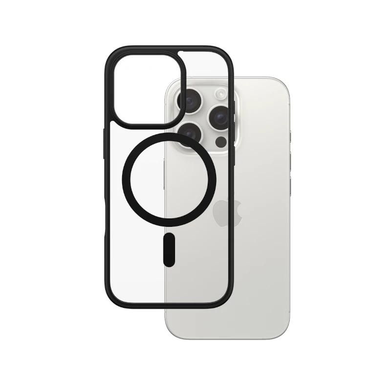 Coque PanzerGlass 1302 MagSafe pour iPhone 16 Pro noire