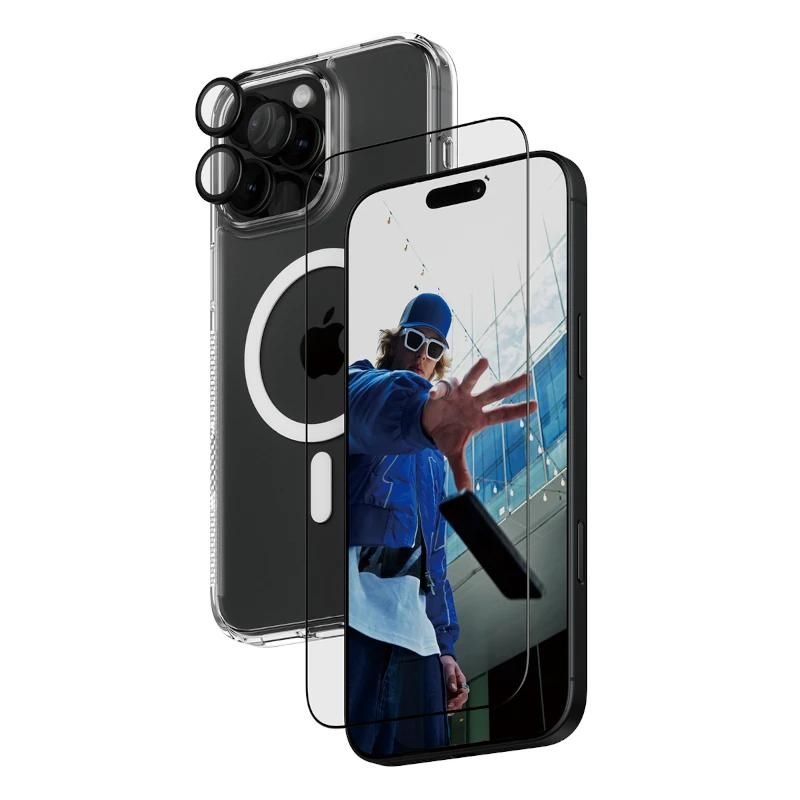 Pack 3 en 1 PanzerGlass pour iPhone 16 Pro Max