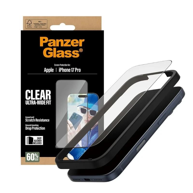 Protection d'écran PanzerGlass PG99748 pour iPhone 17 Pro