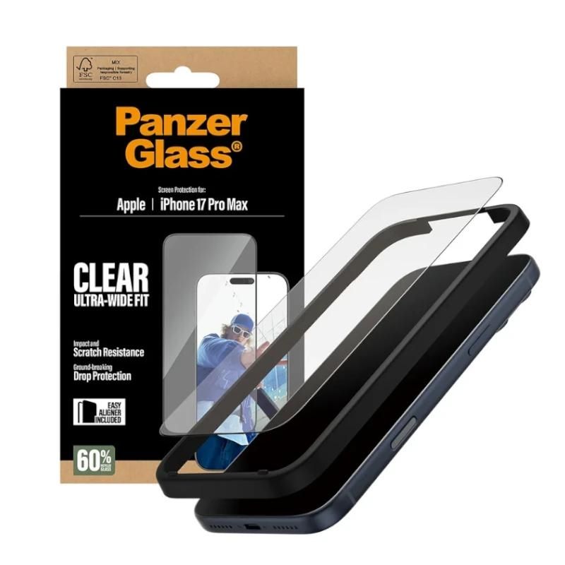 Protection d'écran PanzerGlass PG66497 pour iPhone 17 Pro Max