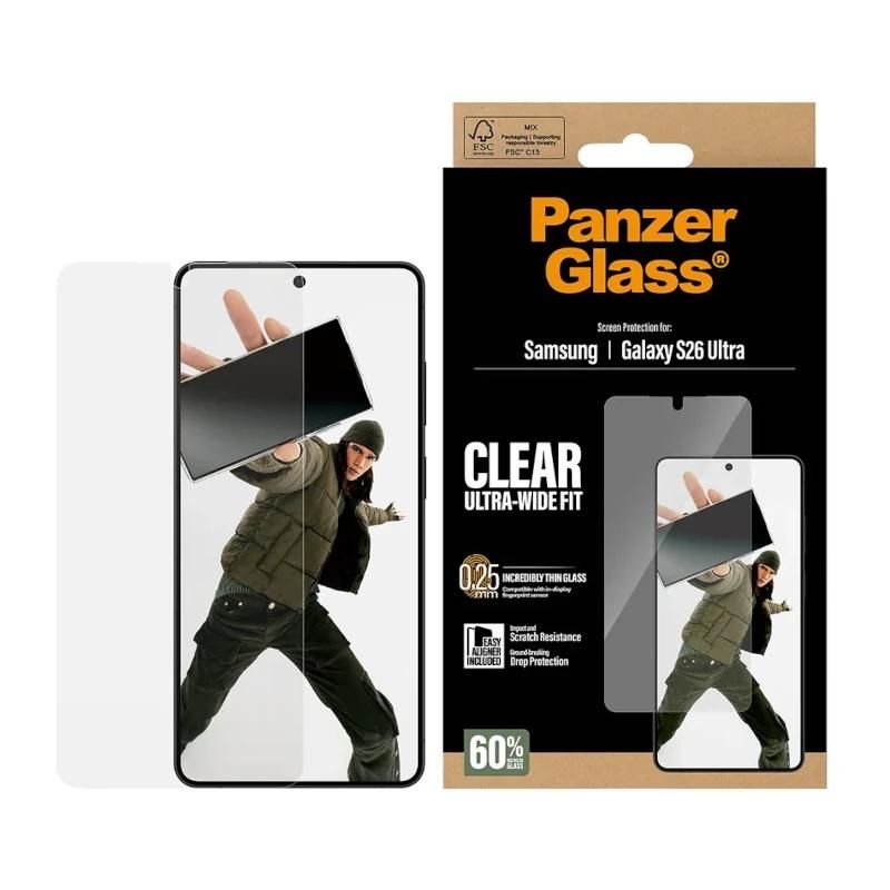 Protection d'écran PanzerGlass PG37869 pour Samsung S26 Ultra