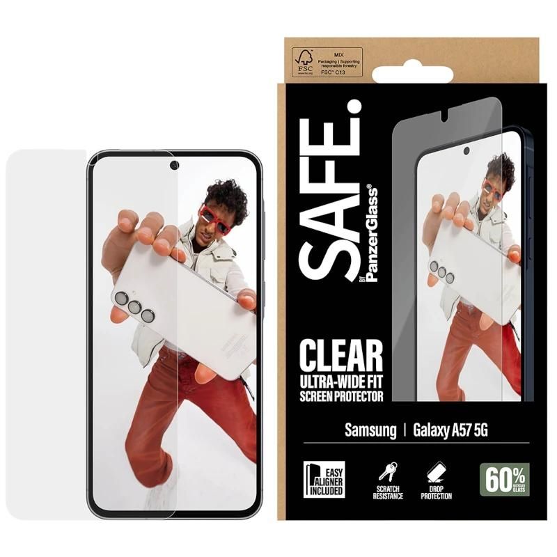 Protecteur PanzerGlass SAFE pour Samsung A57 5G