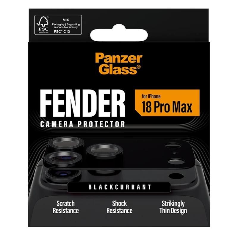 PanzerGlass Fender Camera Prot iPh 18ProMax Black
