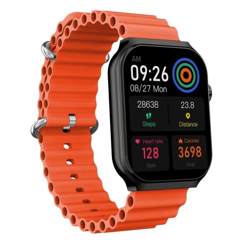Smartwatch Celly TRAINERULTRABK 2,01" amb doble corretja