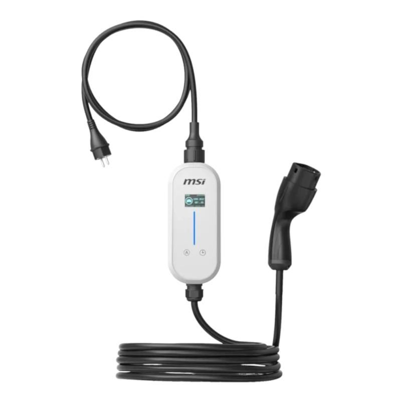 Cargador o adaptador de corriente MSI Portátil Coche EVSE EZgo 3,6kW 16A Gr