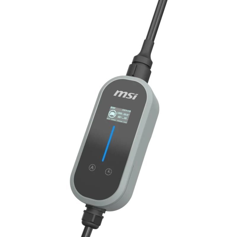 Cargador o adaptador de corriente MSI Portátil Coche EVSE EZgo 7kW 32A bco