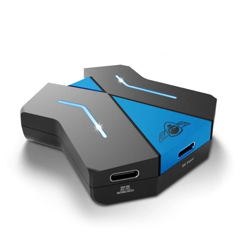 Accessoire gaming SPIRIT OF GAMER Hub Crossgame noir y bleu
