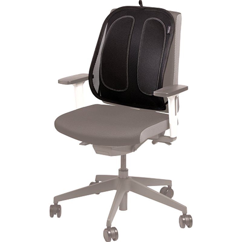 Respatller lumbar Fellowes 9191301 malla negre ajustable