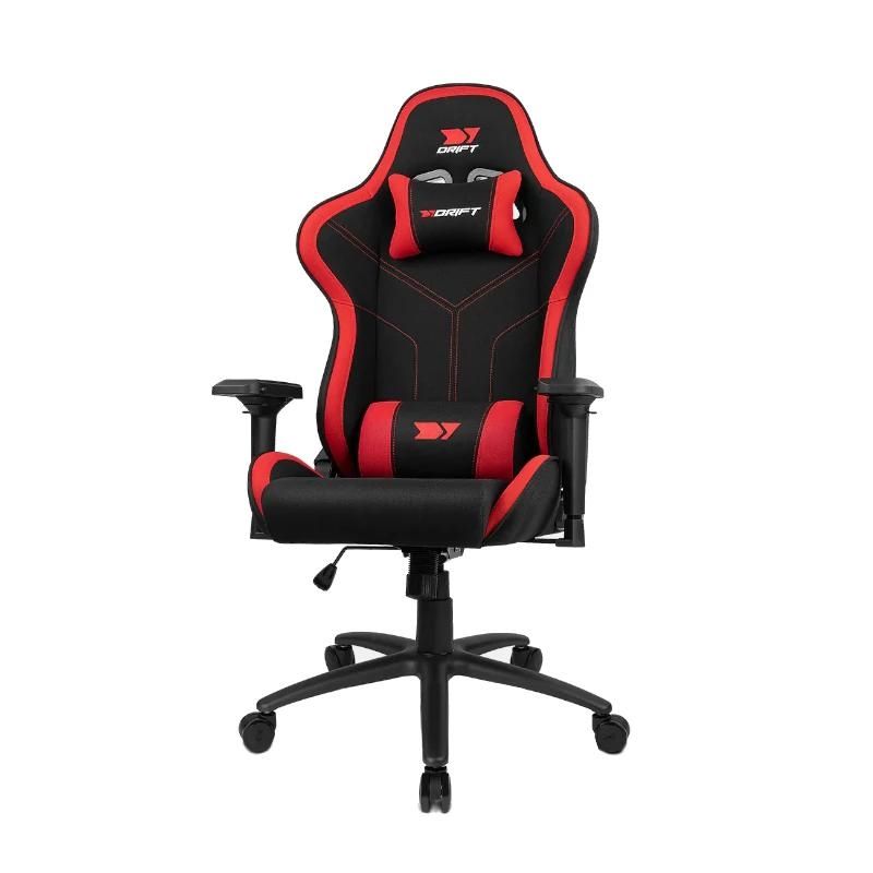 Cadira gaming DRIFT DR110 negra/vermella amb reposabraços 4D