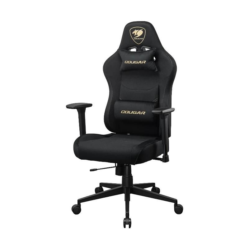 Cougar Pryme Gold F gaming chair, high back and 3D armrests