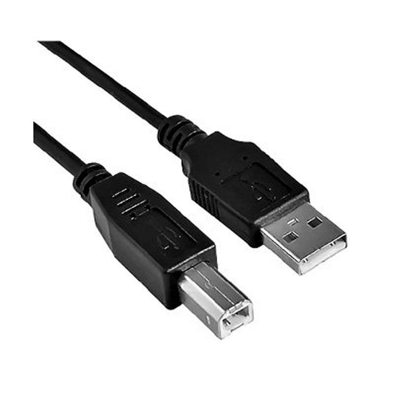 Câble pour imprimante ou scanner NANOCABLE USB 2.0 Tipo A - B 1.8 M noir