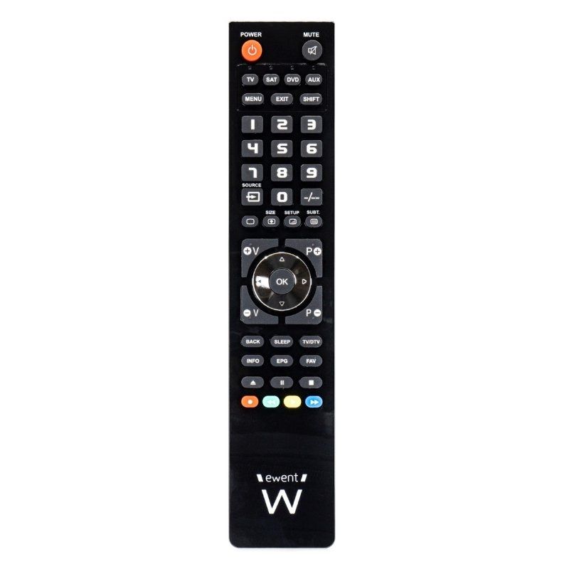 Accessoire pour téléviseur ou moniteur Ewent EW1570 Mando TV 4 en 1 programable x cable