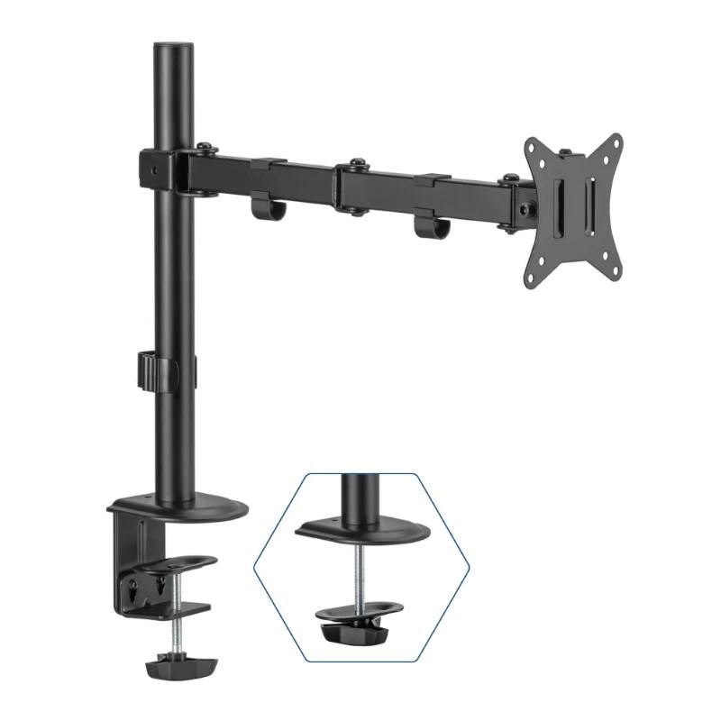 Support pour écran iggual SPM01 Soporte pinza mesa 1 monitor 17"-32"