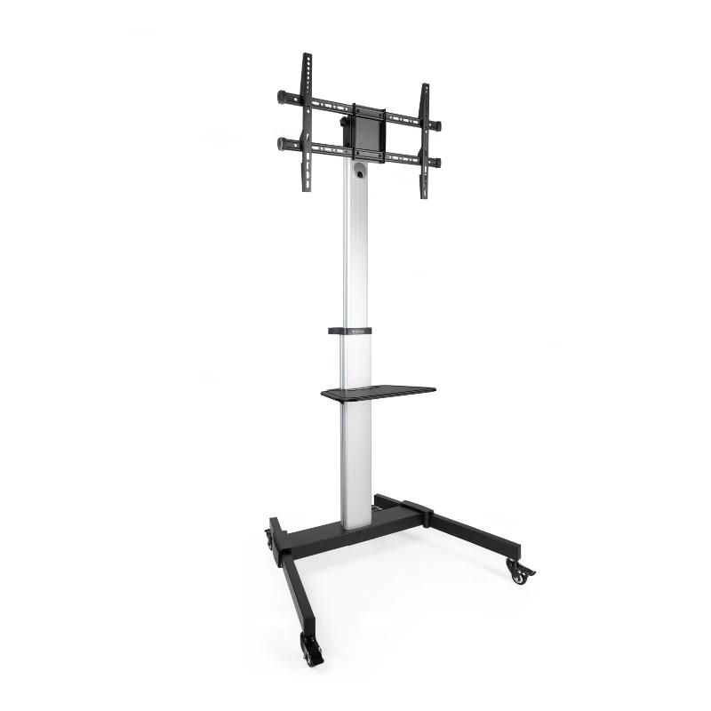 Soporte de suelo TooQ FS1886M-B con ruedas para TV 37"-86"