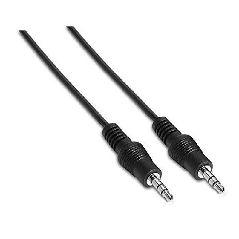 Cable d'àudio estèreo Nanocable 10.15.0603 jack 3,5 mm mascle 1,5 m negre