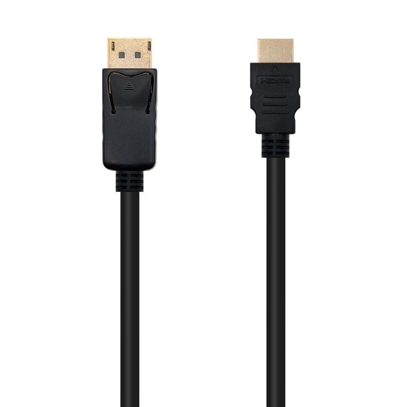 Câble audio ou vidéo NANOCABLE Conversor DP a HDMI 3 M noir