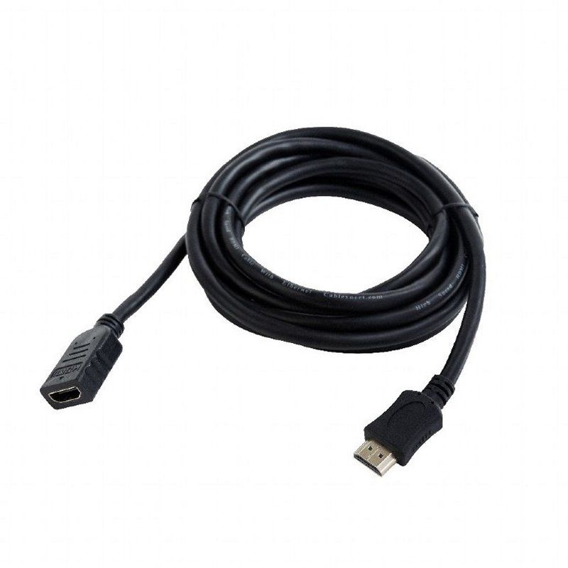 Câble audio ou vidéo GEMBIRD HDMI (M)-(H) Ethernet 1.8 Mts Ngr