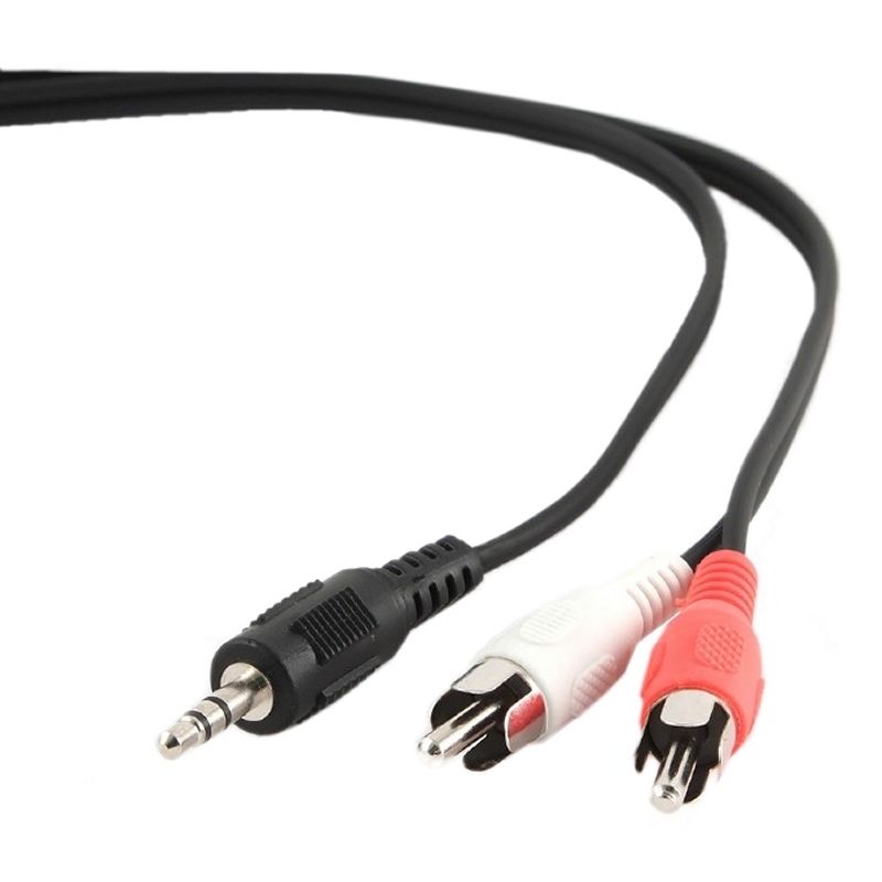Audio or video cable GEMBIRD Audio MJACK RCA M/M 1,5 Mts