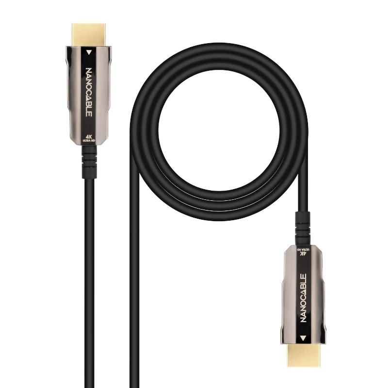 Câble audio ou vidéo NANOCABLE HDMI v2.0 AOC 4K@60HZ 18Gbp 20 m