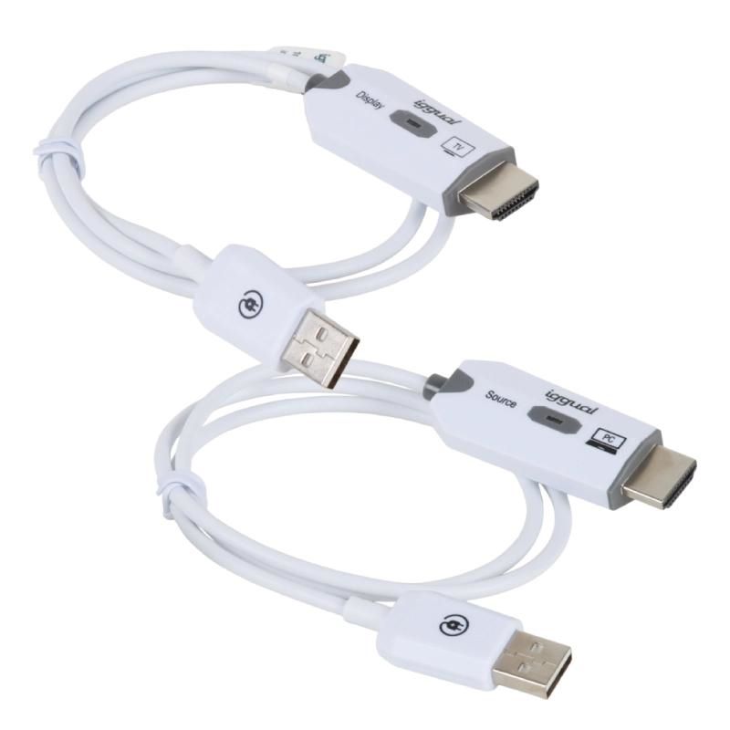 Audio or video cable iggual Transmisor y receptor HDMI FHD inalámbrico