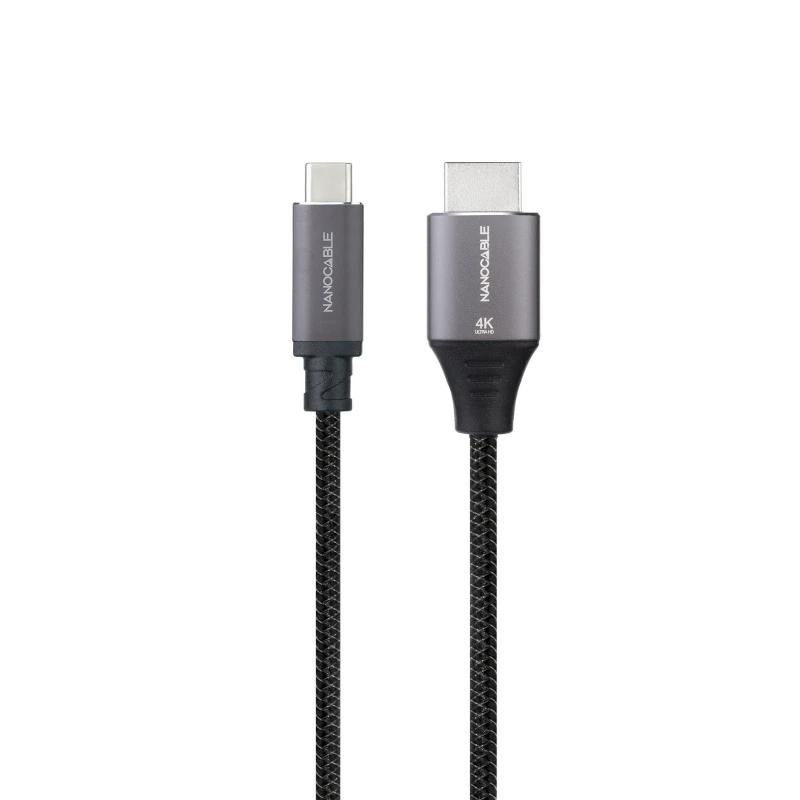 Cable d'imatge o so NANOCABLE USB-C/M -HDMI/M 2.0 4K 60Hz 1.8M