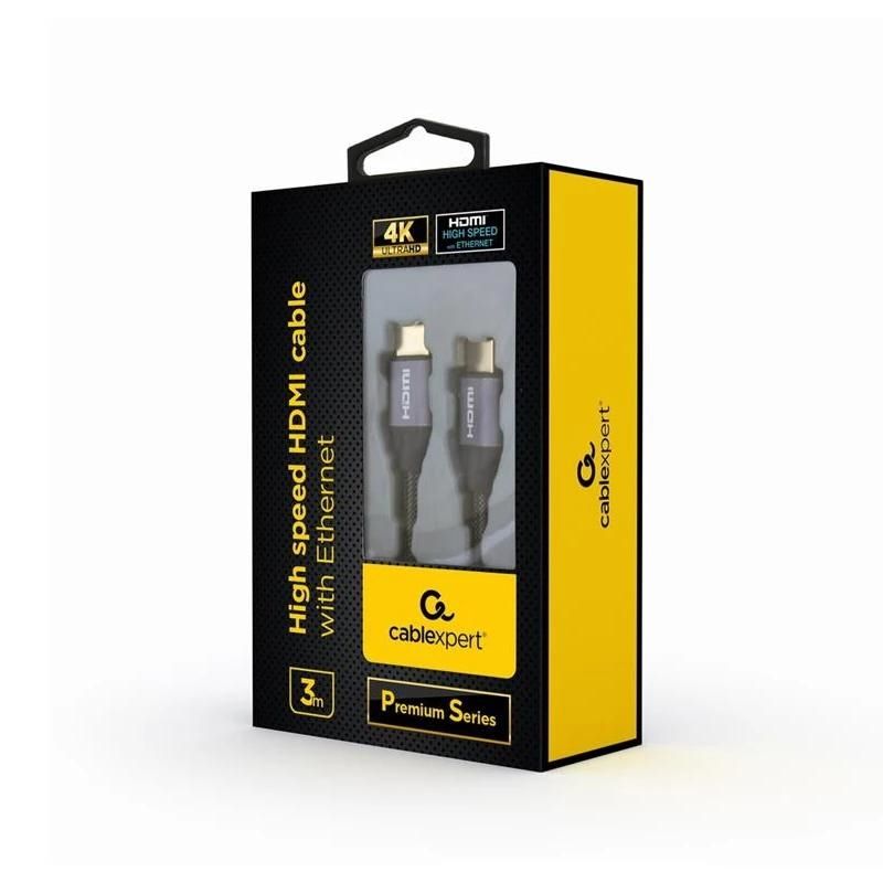 Câble audio ou vidéo GEMBIRD HDMI de alta velocidad Ethernet 3m