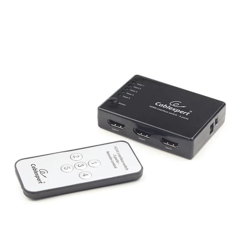 Commutador HDMI Gembird DSW-HDMI-53, 5 ports