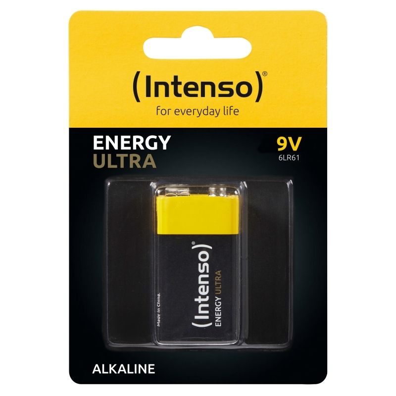 Pile ou chargeur de piles INTENSO Energy Ultra 9V Alcalina 6LR61 E-Block