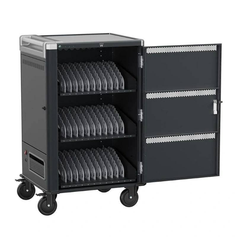 Ewent EW1701 Smart Charging Cart for 36 Devices