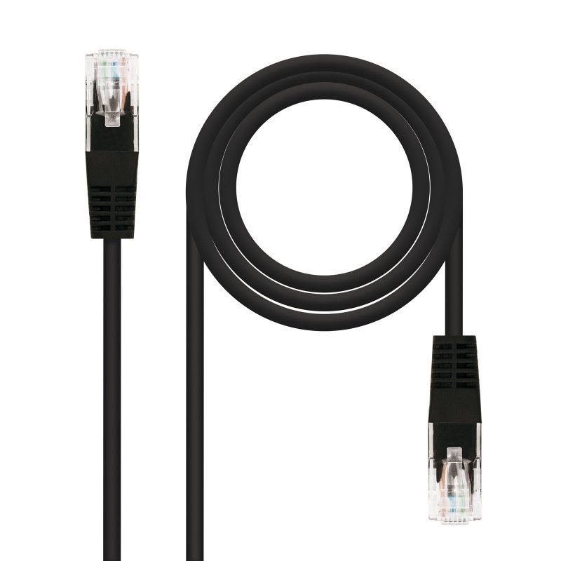 Cable de xarxa Nanocable Cat 5e UTP 3 m negre
