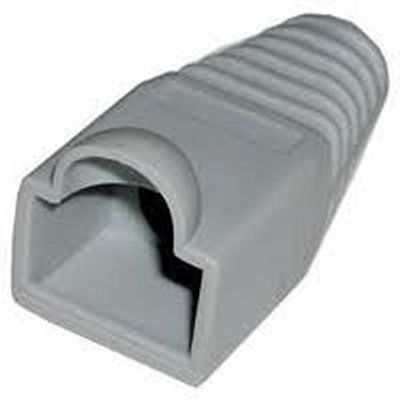Câble, connecteur ou outil réseau NANOCABLE Funda Conector RJ45 Plastico gris 10 Und