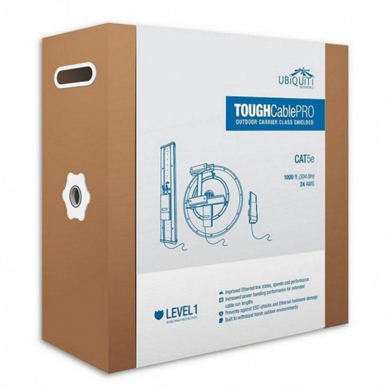 Câble, connecteur ou outil réseau UBIQUITI TC-PRO 5e Blindado Level 1 305Mts