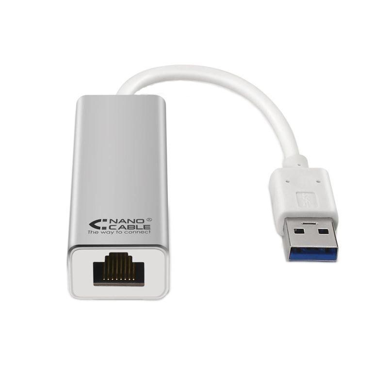USB 3.0 to Gigabit Ethernet Adapter Nanocable 10.03.0401