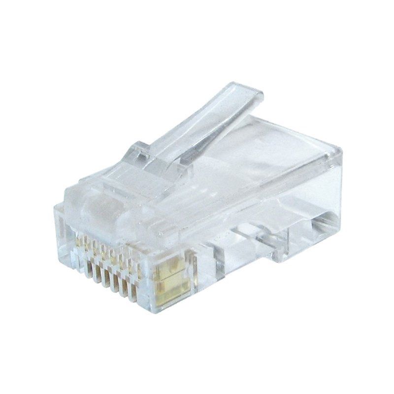 Câble, connecteur ou outil réseau GEMBIRD Conector RJ45 Cat.6 UTP Sólidos (100 uds.)