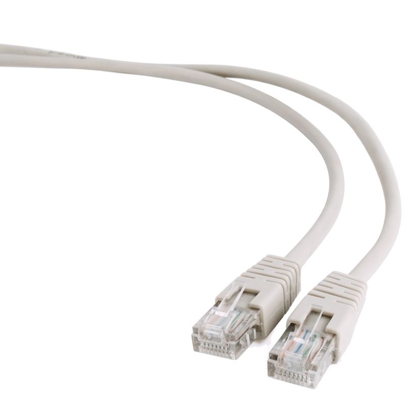 Cable de xarxa Cat.5e UTP Gembird PP12-5M 5 m gris