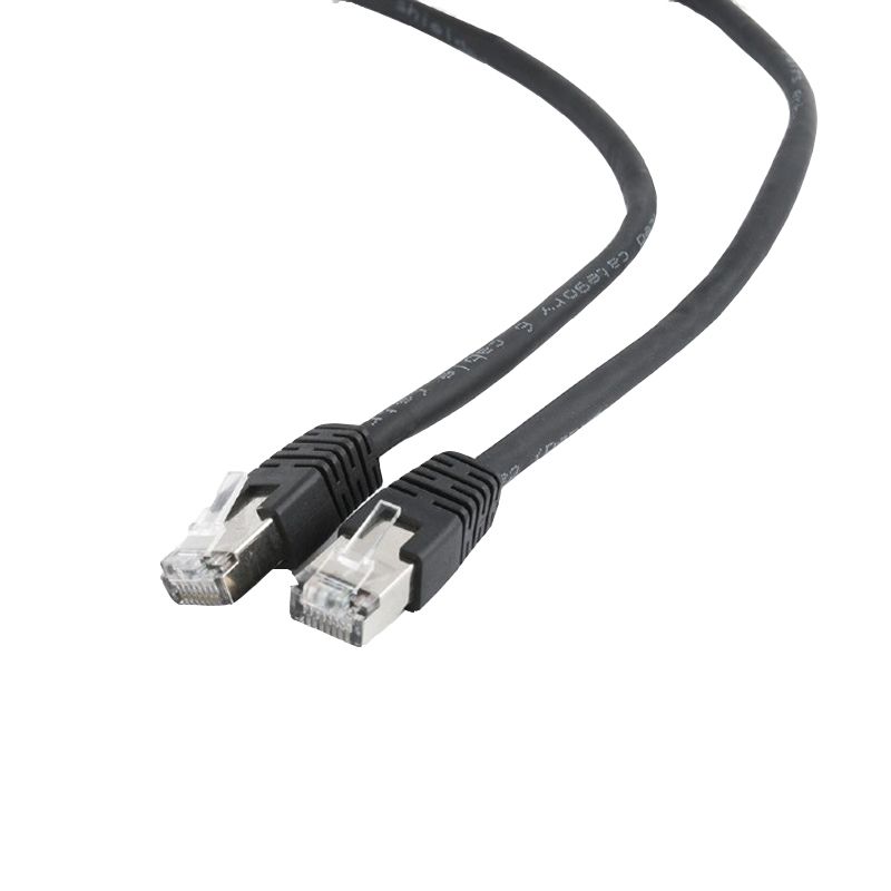 Network cable GEMBIRD Latiguillo Cat.6 FTP 1 M black