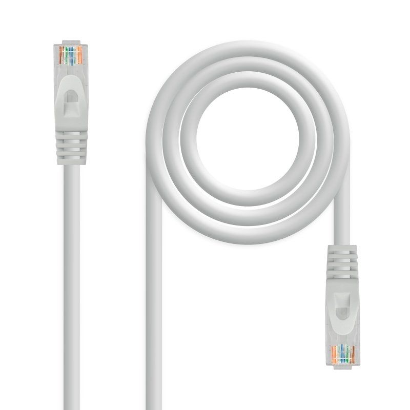 Network cable NANOCABLE Latiguillo Cat. 6A LSZH/UTP 1 M