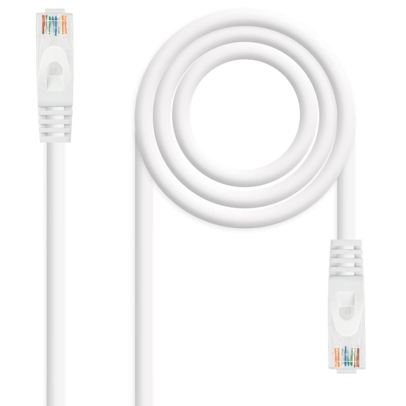 Câble réseau NANOCABLE Latiguillo Cat. 6A LSZH/UTP 3 M blanc