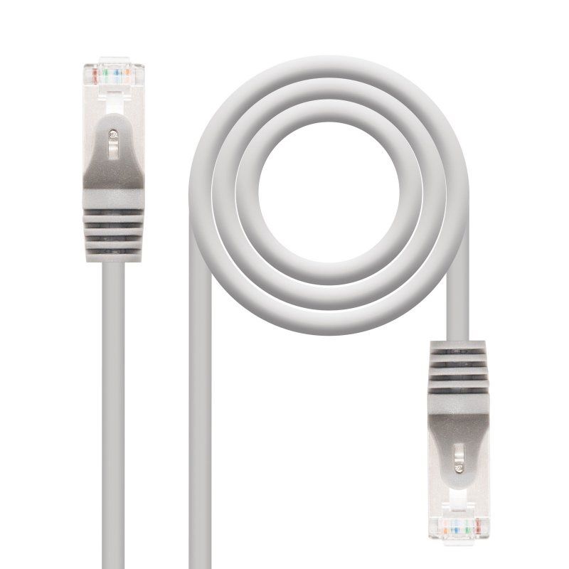 Câble réseau NANOCABLE Latiguillo Categoria 6 FTP 20 M gris