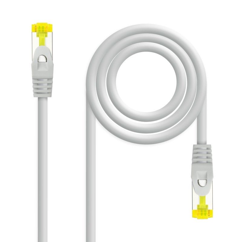 Câble réseau NANOCABLE Latiguillo Cat. 6A LSZH/SFTP 1,5 M gris