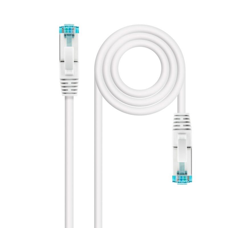 Câble réseau NANOCABLE Latiguillo Cat. 7 LSZH/SFTP 25 CM blanc