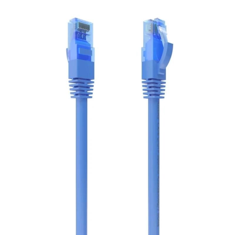Câble, connecteur ou outil réseau Aisens Cable RJ45 CAT.6 UTP AWG26 CCA bleu 0.75M