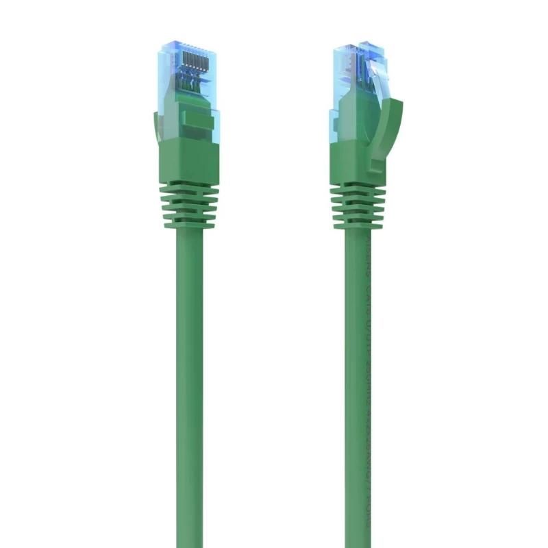 Câble, connecteur ou outil réseau Aisens Cable RJ45 CAT.6 UTP AWG26 CCA vert 0.5m
