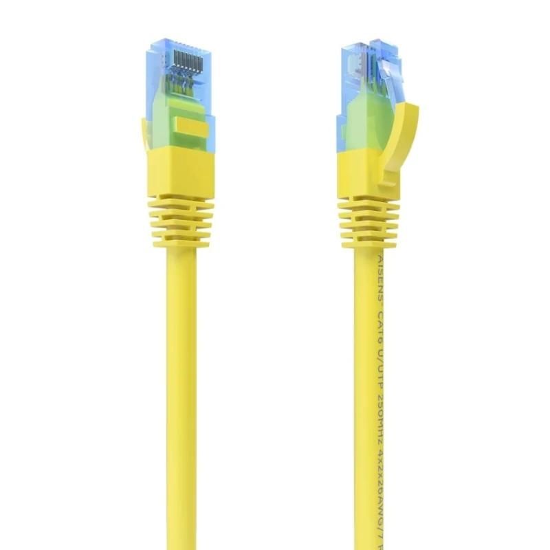 Cableado, conector o herramienta de red Aisens Cable RJ45 CAT.6 UTP AWG26 CCA Amari 1.0m