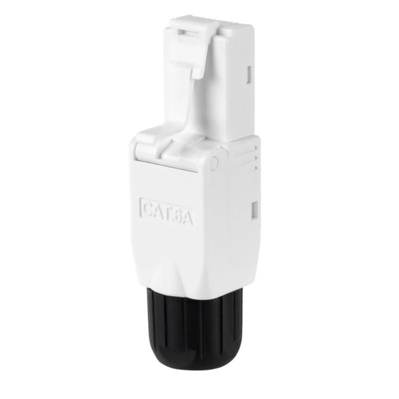 Câble, connecteur ou outil réseau NANOCABLE Conector RJ45 Auto Crimpable 10 uds